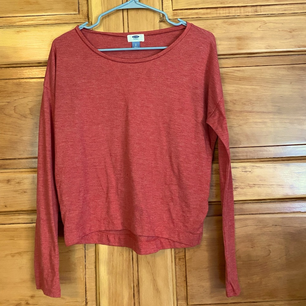 Brick colored long sleeve